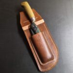 Billhook sheath with pouch